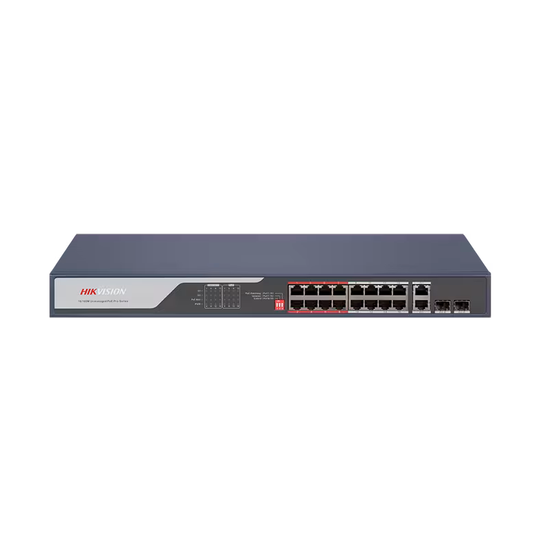 Hikvision DS-3E0318P-E 100 Mbps Long Range PoE Switch