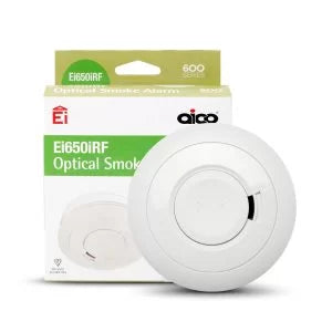 Aico Ei650iRF RadioLINK+ Optical Smoke Alarm – 10-Year Battery, AudioLINK+ – SKU: Ei650iRF