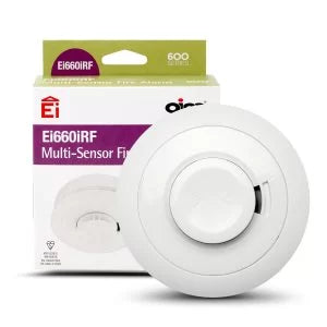 Aico Ei660iRF RadioLINK+ Multi-Sensor Fire Alarm – Optical & Heat – SKU: Ei660iRF