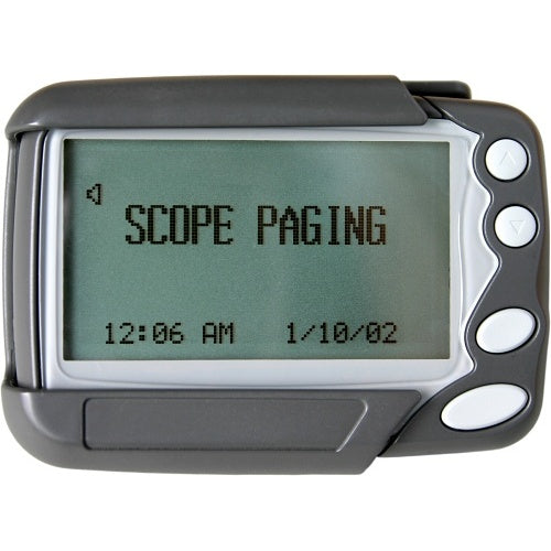 Scope GEO87ZM pager for nurse call systems