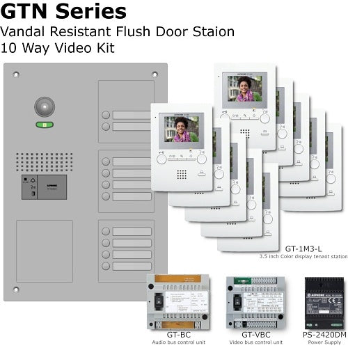 Aiphone GT-10M3/VFS door station kit