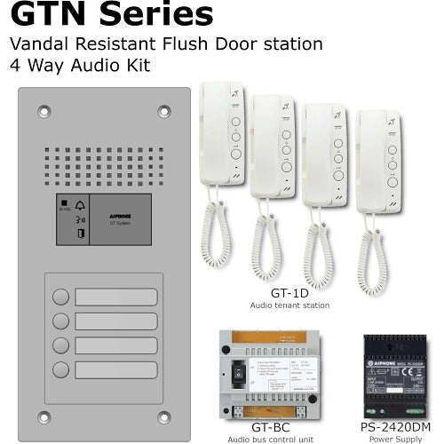 Aiphone GT-4D/AFS intercom system kit