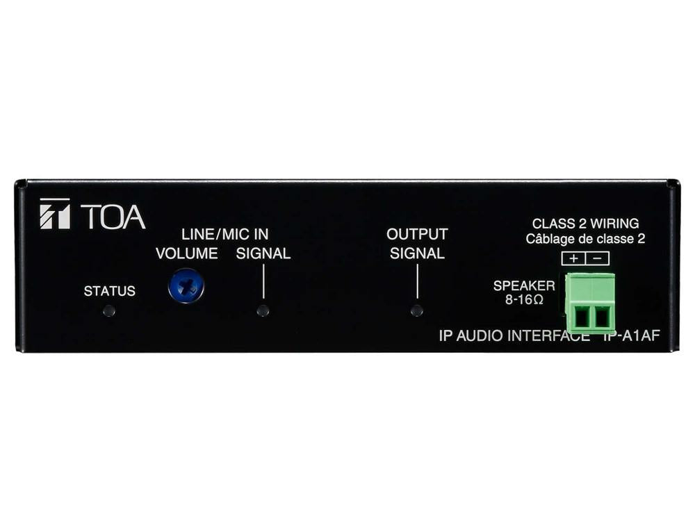 TOA IP-A1AF IP Audio Interface