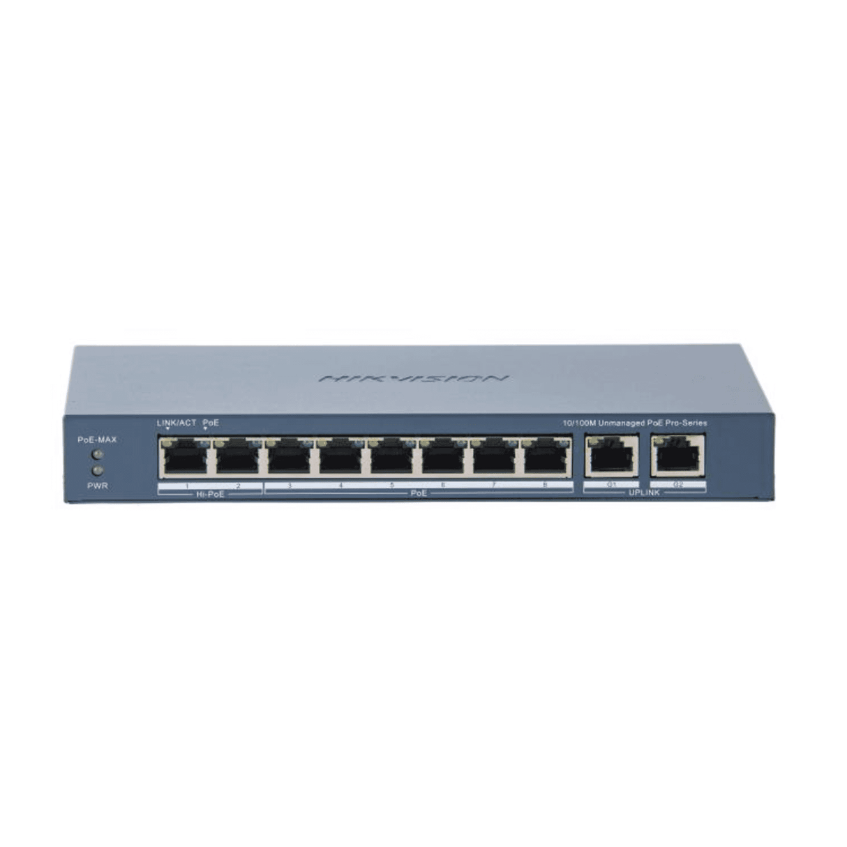 Hikvision DS-3E0310HP-E(C) 8 Port Fast Ethernet Unmanaged PoE Switch