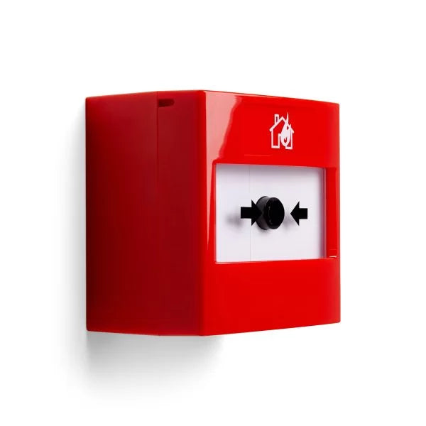 Aico MCP401RC Hard Wired Manual Call Point – Mains Powered Resettable Fire Alarm Trigger – SKU: MCP401RC