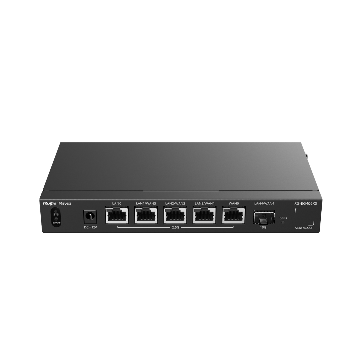 Ruijie RG-EG406XS 5-Port 2.5G Cloud Managed Router