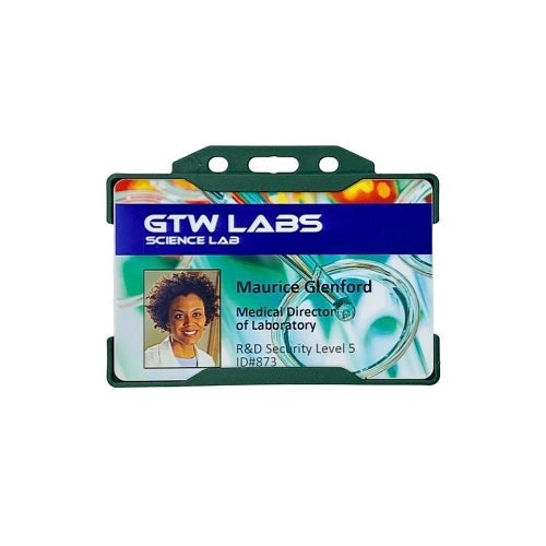 Evohold RSSL-Dark Green ID card holder