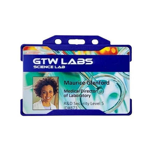 Evohold RSSL-Navy Blue ID card holder