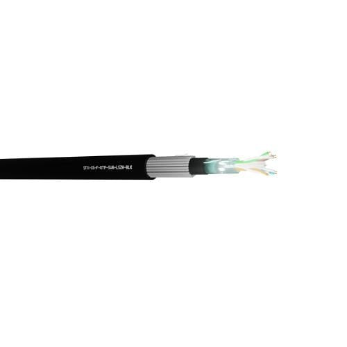 Securi-Flex SFX/C6-F-UTP-SWA-LSZH-BLK-500 FTP cable