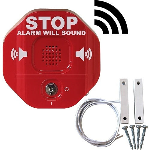 Safety Technology International STI-6402WIR multifunction door alarm