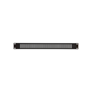 Adastra: 853.024UK, Vented Rack Blanking Panels, 19", 1U, Black, Powder Coated Steel