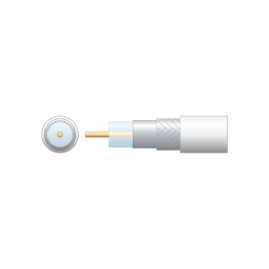 Mercury: 808.119UK, RG6 Coaxial Cable, 75 Ohms, Aluminium Braid, 100m