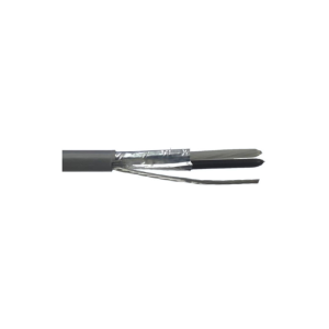 WME: SFX/OSP1-60-LSZH-GRY-100, 100m 18AWG Overall Foil Screen Cable, LSZH, 600V, Grey
