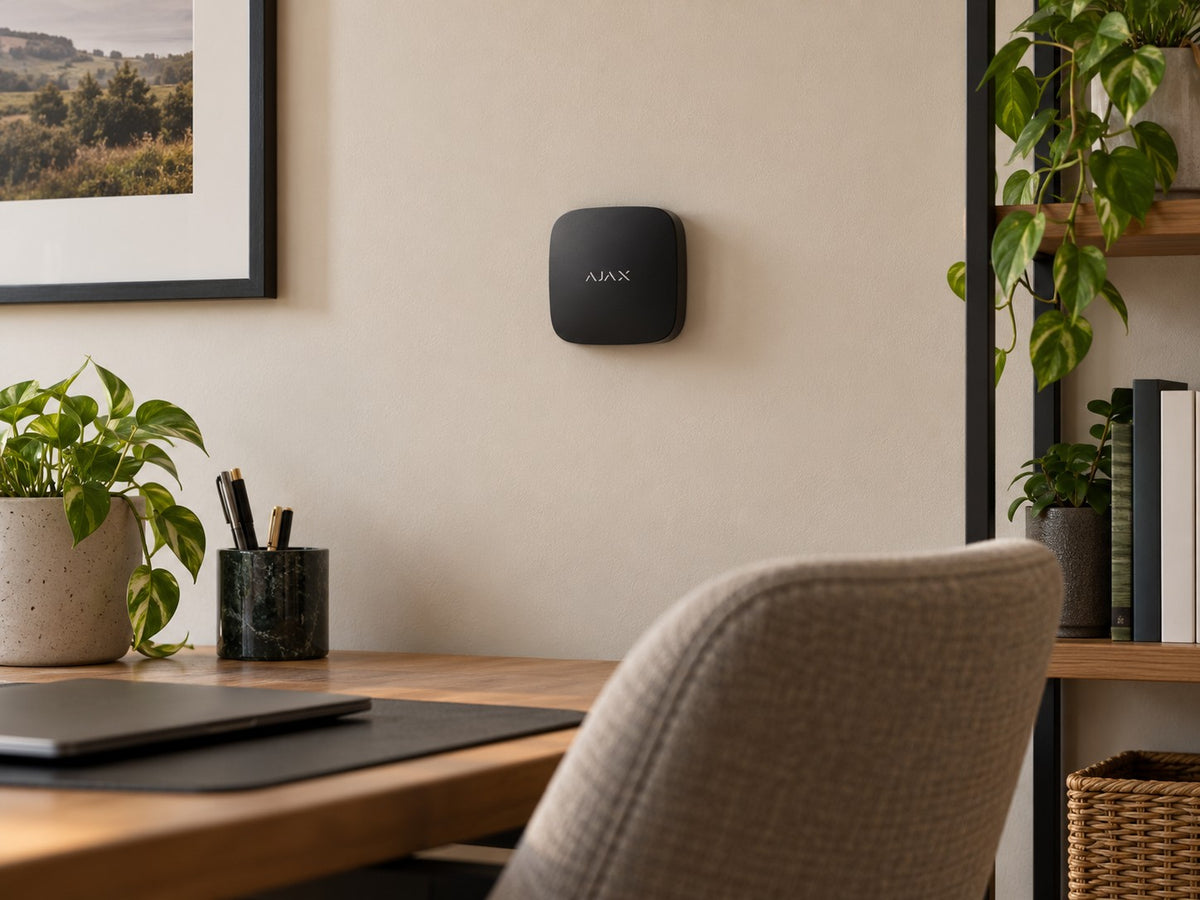 Ajax LifeQuality 52272.135.BL1 installed in British home office.