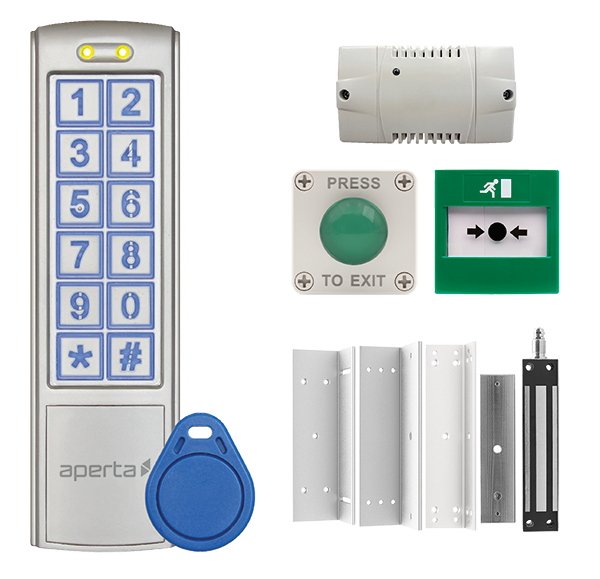 Aperta EZT3KXT Single Door External Keypad Kit