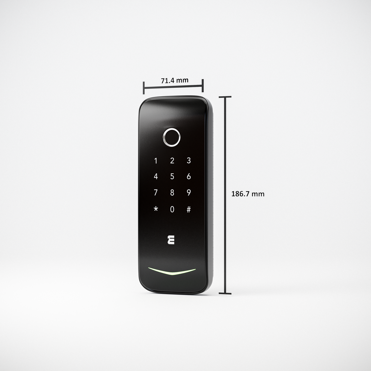 WME DL2 Smart Door Lock – Wi-Fi Voice Fingerprint Keypad (Alexa/Google)