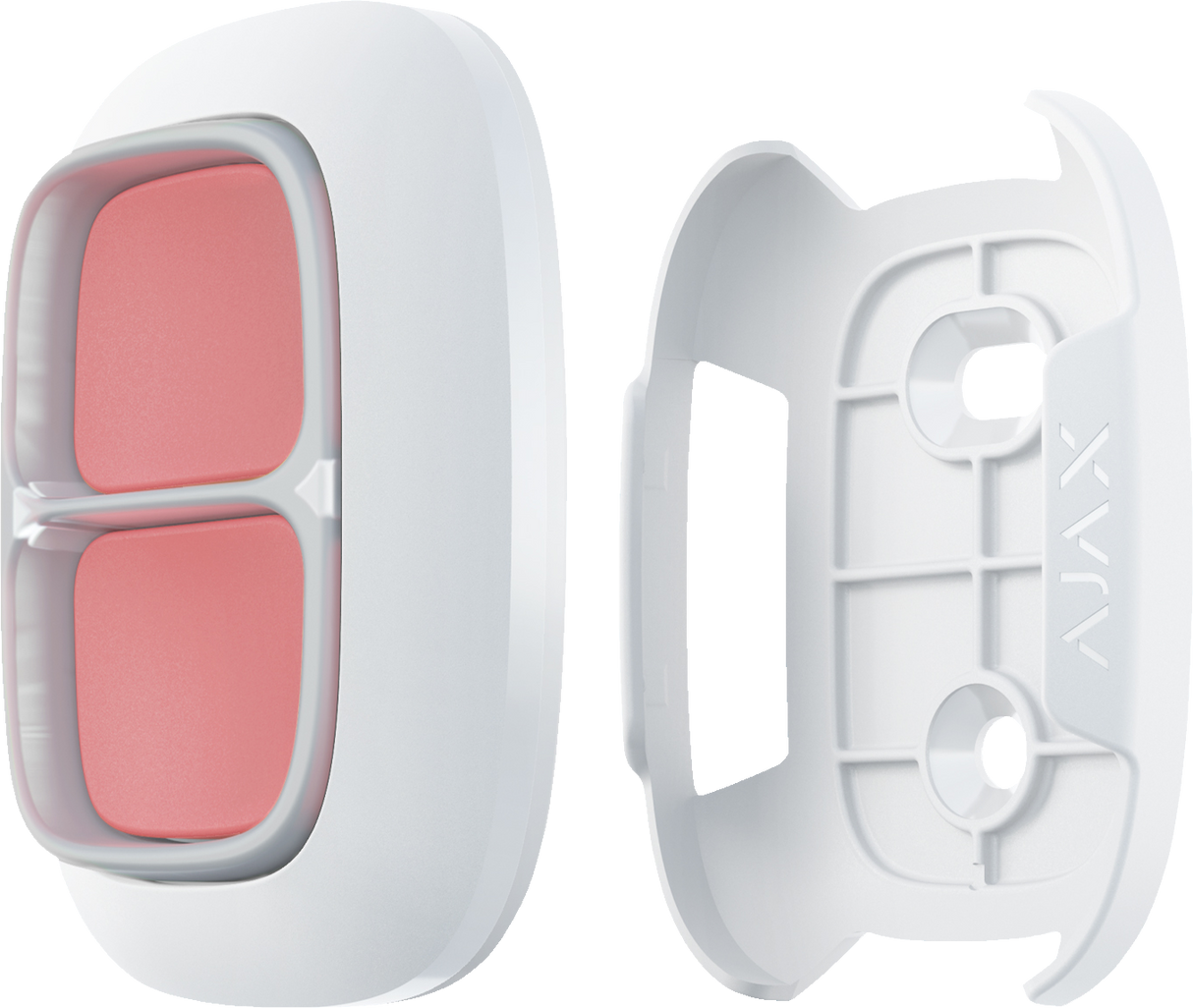 DOUBLEBUTTONHOLDER(WHITE)