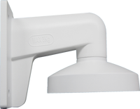 HikVision: DS-1272ZJ-120, Metal Wall Mount Bracket for Mini Dome Camera, Aluminium Alloy, 120mm, White