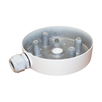 HikVision: DS-1280ZJ-SD11, Junction Box for 4-inch PTZ Cameras, Aluminium Alloy, Waterproof, 157.7 mm Diameter