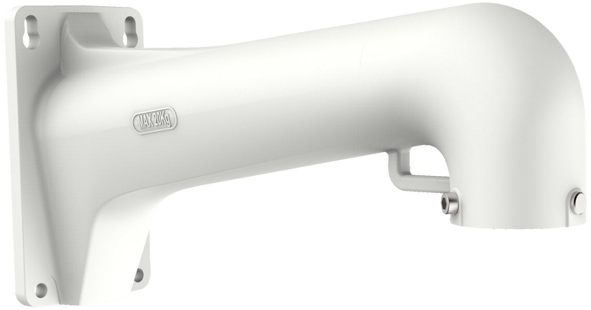 PTZ comes with DS-1603ZJ wall mount