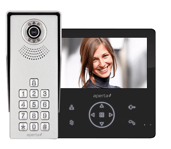 ESP APKITKPGBLK Colour Video Door Entry Keypad System with Record Facility