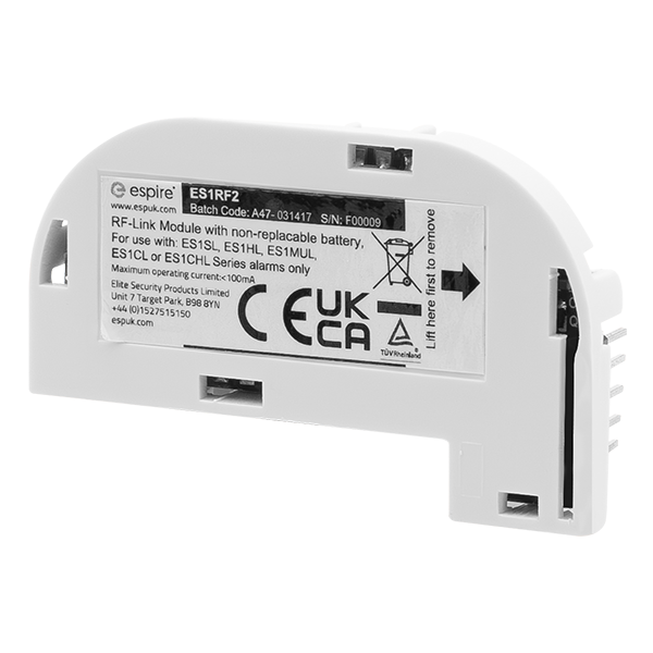 Espire ES1RF2 RF Module for 10 Year Battery Powered Alarms