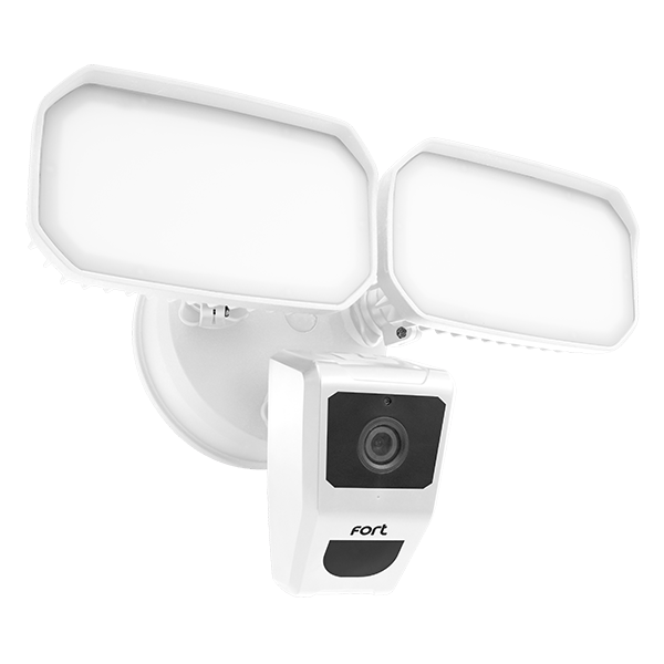 Fort ECSPCAMFLW Wi-Fi Smart Security Camera with Flood Lights