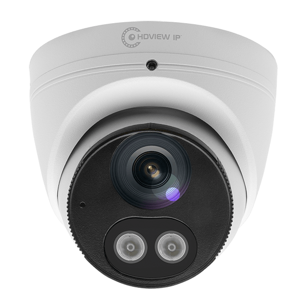 HDview HC828FDW IP24/7 IP PoE 8MP 2.8mm Dome Camera White