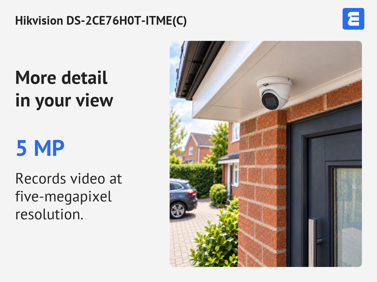 Hikvision DS-2CE76H0T-ITME(C): 5 MP.