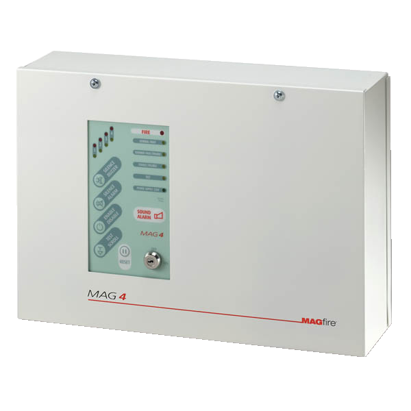 MAG MAG4 Conventional 4 Zone Metal Fire Panel