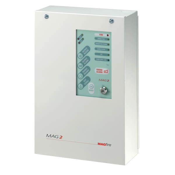 MAG MAG2 2 Zone Fire Panel - Metal Casing