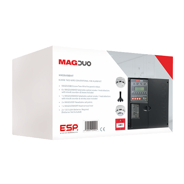 MAGDUO MAGDUO8BKIT 8 Zone Two Wire Fire Alarm Kit