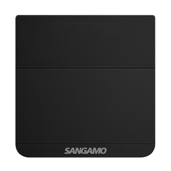 Sangamo Choice CHPRSTATTB Tamperproof Electronic Thermostat, Black