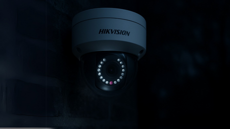 cctv camera at night