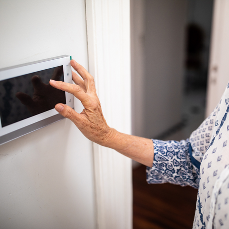 touch screen security panel 