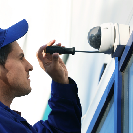installing a cctv camera