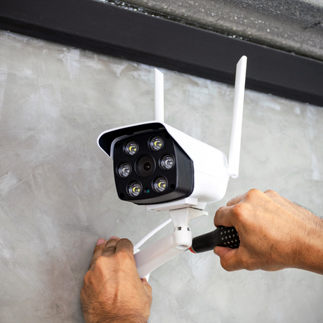 Installing a CCTV camera