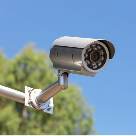 CCTV camera outside