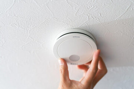 CO detector on a wall