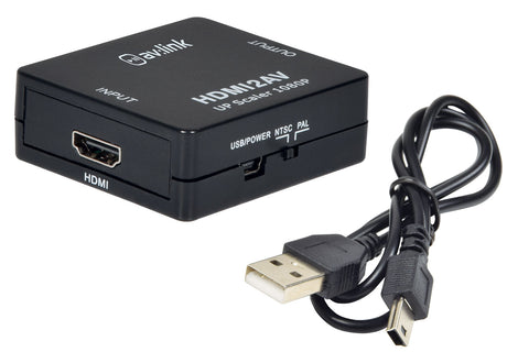 Black AV:Link HDMI adaptor and cable 