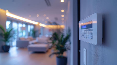 Modern Home Security System Panel