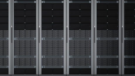 server computer cluster or server racks
