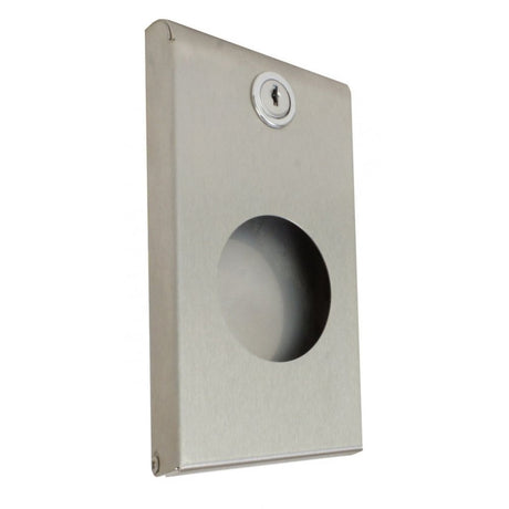 Prestige: IFS009MBS, Stainless Steel Sanitary Bag Dispenser, Wall Mounted, Key Lock, Brushed 304 Steel