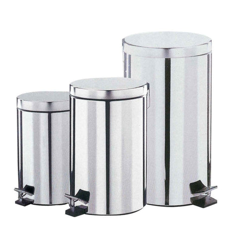 Dolphin polished chrome bins 