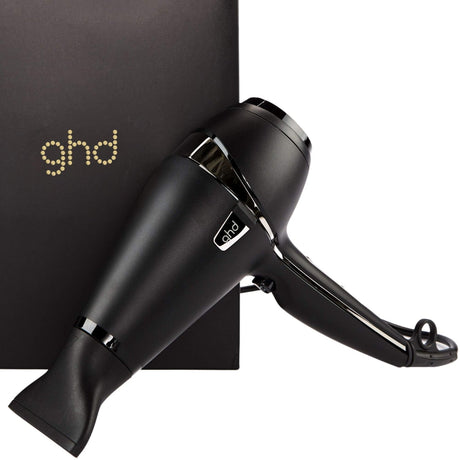 GHD black hair dryer