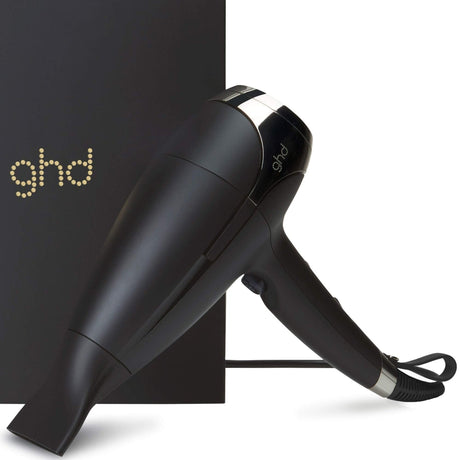 Black GHD hair dryer