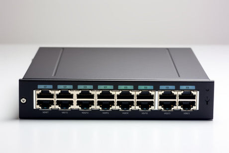 PoE Switch black 
