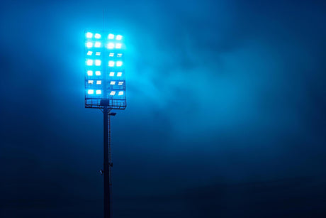 LED Floodlights at night