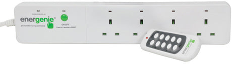 White Energenie Extension Lead