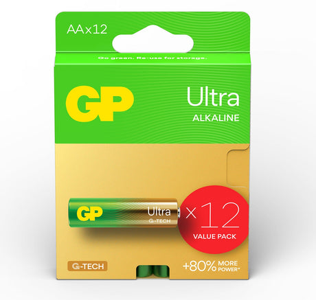 GP AA Batteries 12 pack 